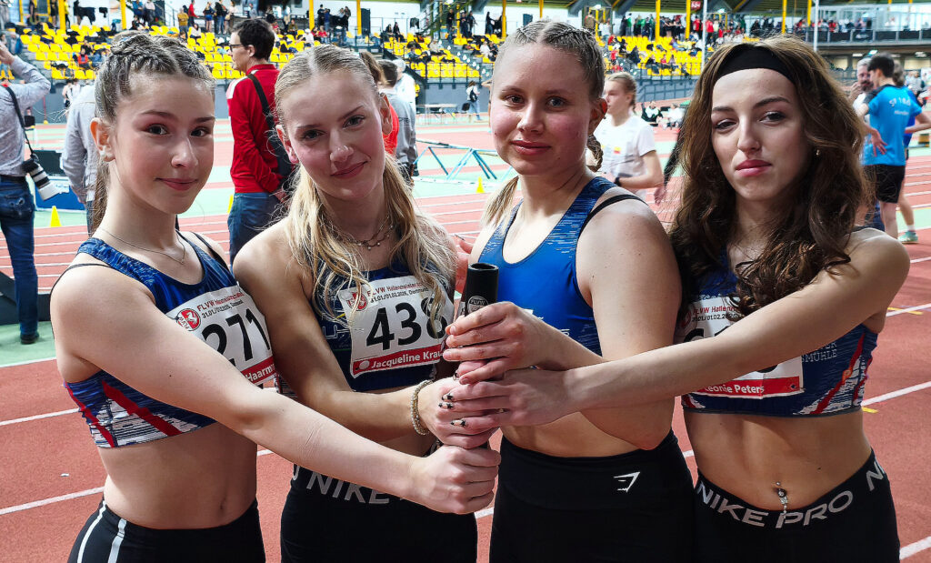 Platz 5 für Frauen-Staffel der LG
